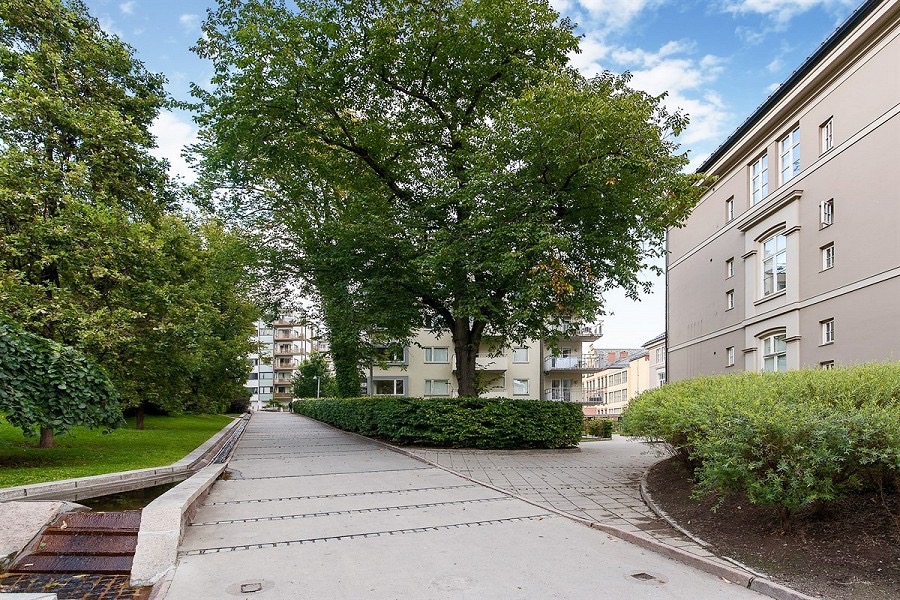 Gangvei i Pilestredet Park